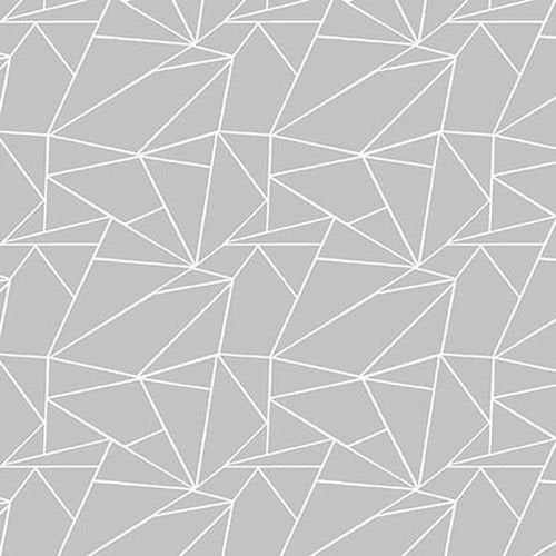 Be Wild by Jessica Mundo Geometric Lines Gray 9046-19 Cotton Woven Cotton