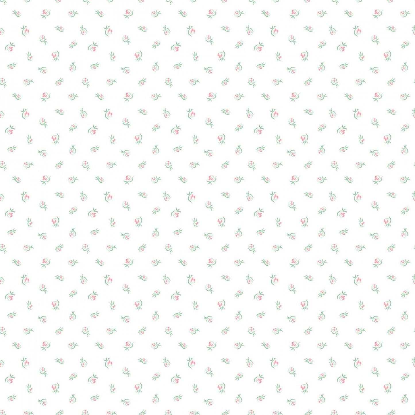 Mythical by Rae Ritchie Mini Floral White ST-SRR1433 Cotton Woven Fabric