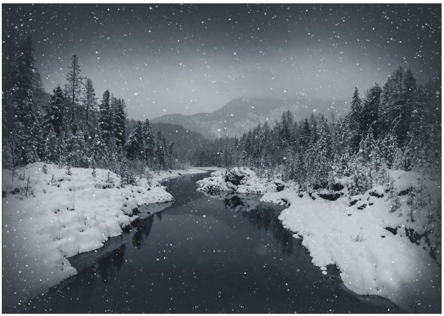 Call of the Wild 31" Panel S4721-611 River Rock Cotton Woven Panel