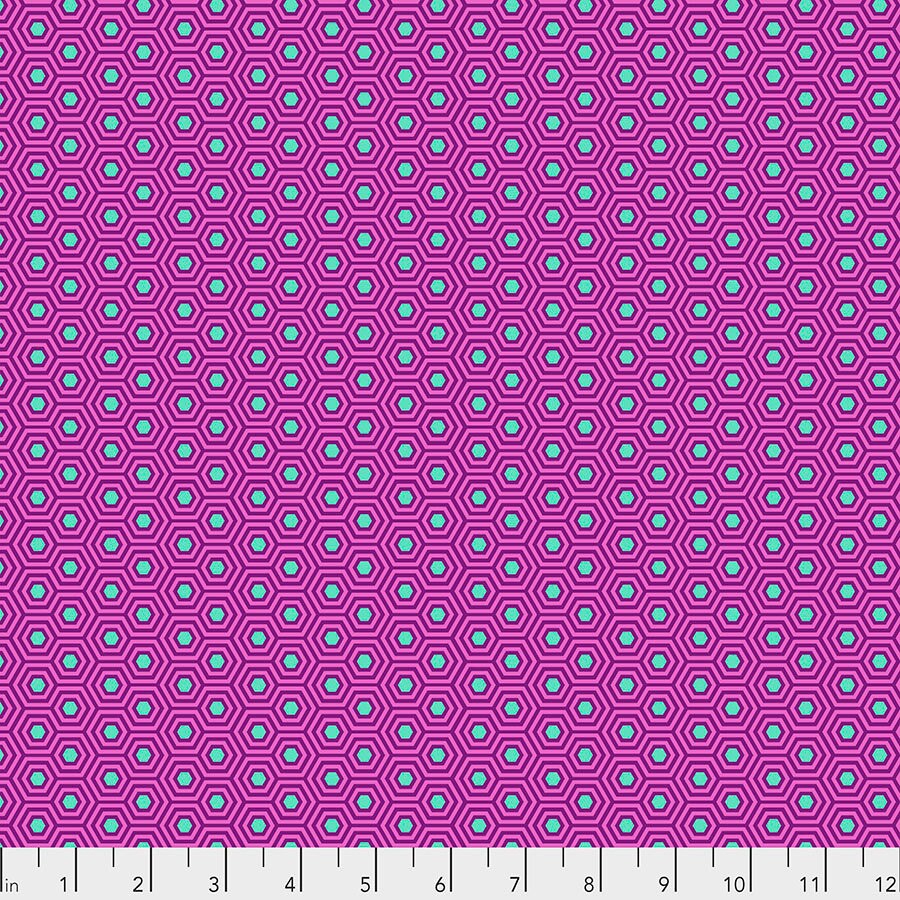 Tula Pink True Colors Hexy Thistle PWTP150.THISTLE Cotton Woven Fabric