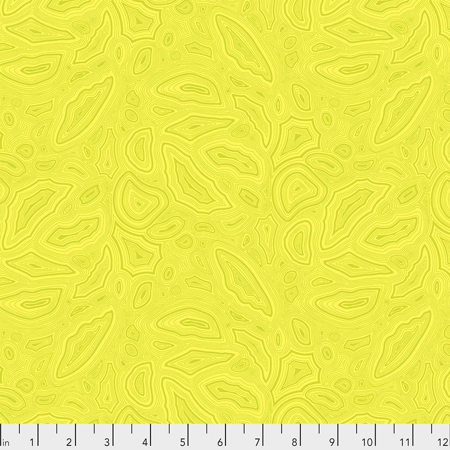 Tula Pink True Colors Mineral Citrine PWTP148.CITRINE Cotton Woven Fabric
