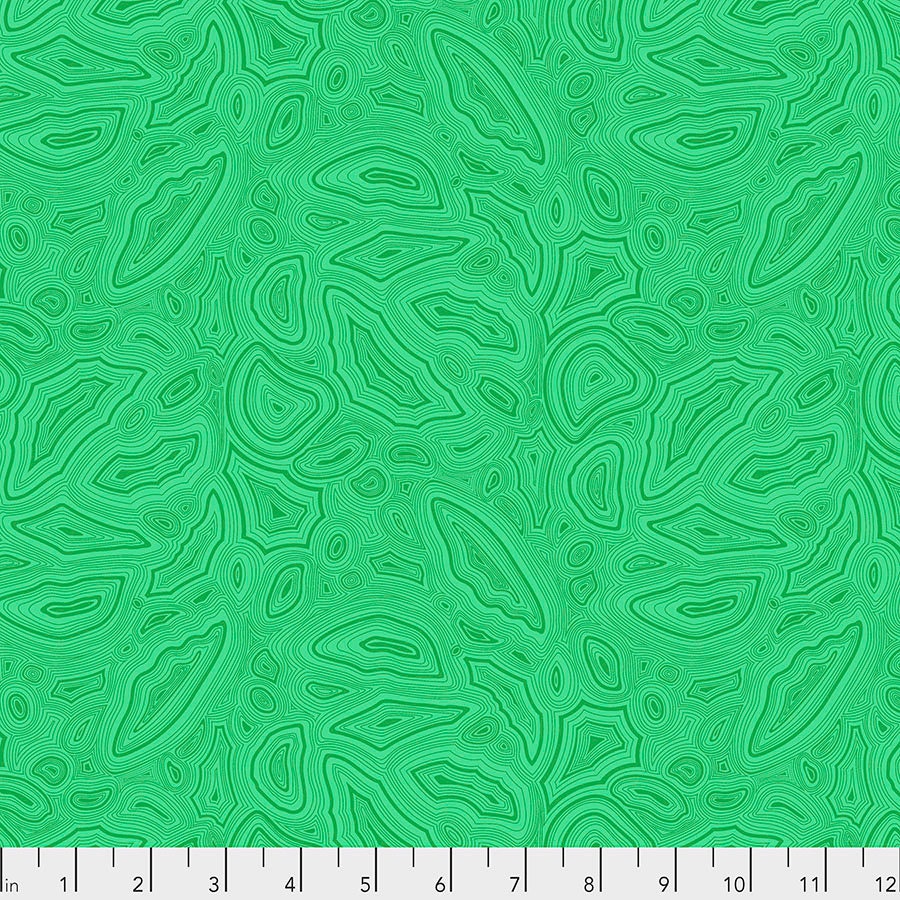 Tula Pink True Colors Mineral Emerald PWTP148.EMERALD Cotton Woven Fabric