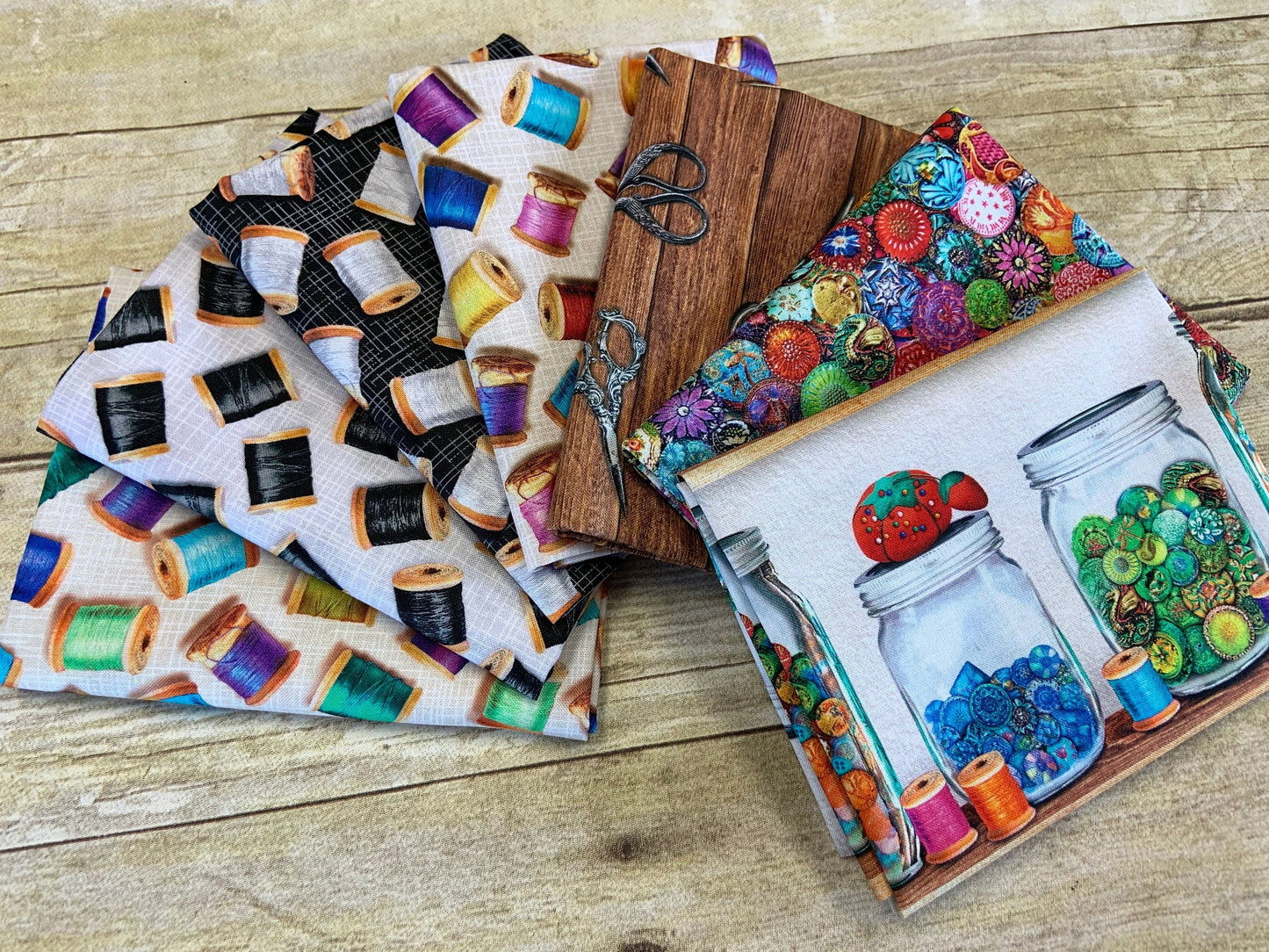 Sewing Emporium by Aimee Stewart ATXD-19628-373-COAL Cotton Woven Fabric