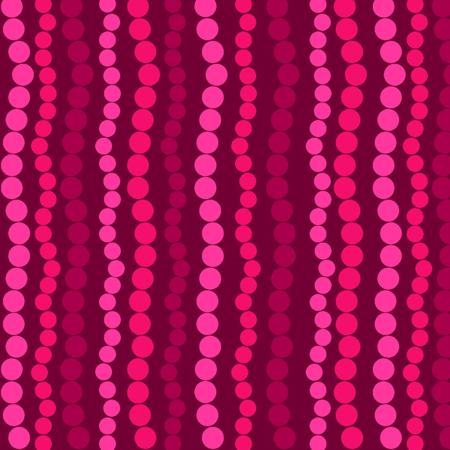 All Lined Up by Judy Gauthier Red/Pink Bead Stripe 5377-83 Digitally Printed Cotton Woven Fabric