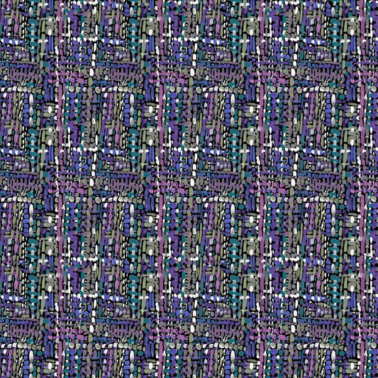 Fox Wood by Betsy Olmstead Tweed Navy 51922C-6 Cotton Canvas Fabric