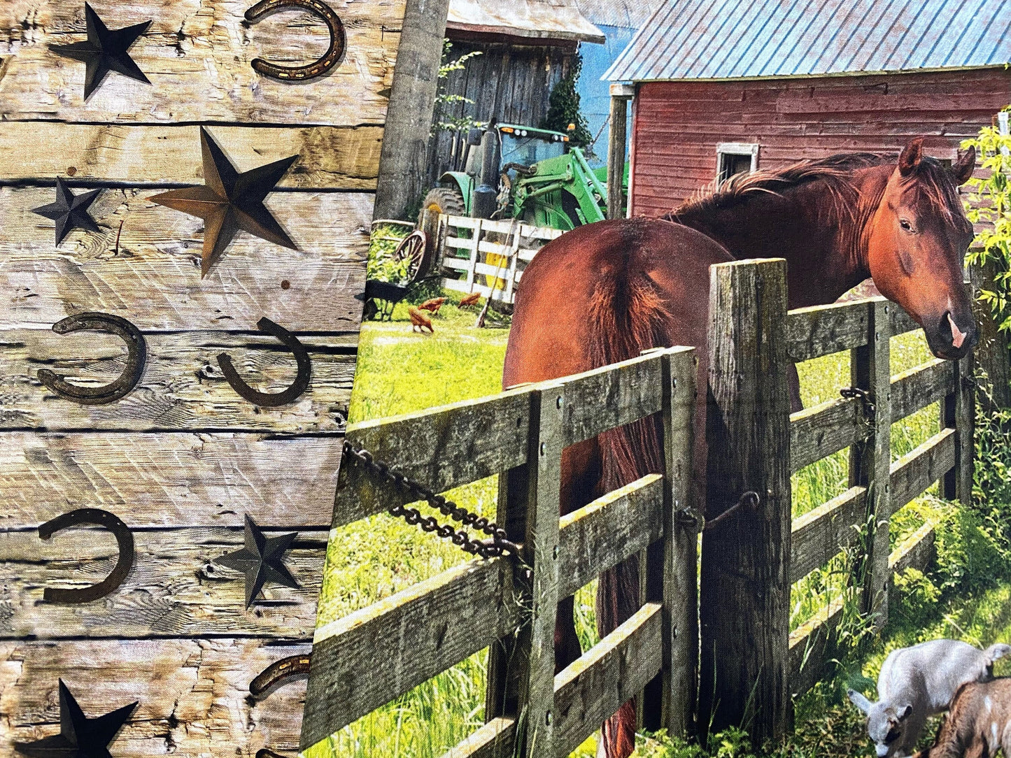 Sun Up to Sun Down 30.5" Panel S4779-115-Grass Digitally Printed Cotton Woven Panel