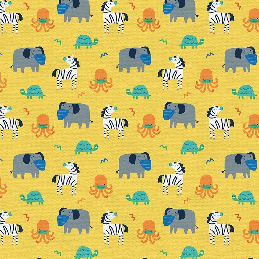 MASK UP by Allison Cole and Liz Mytinger 120-21768 Cotton Woven Fabric