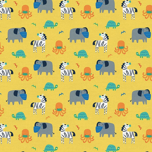 MASK UP by Allison Cole and Liz Mytinger 120-21768 Cotton Woven Fabric