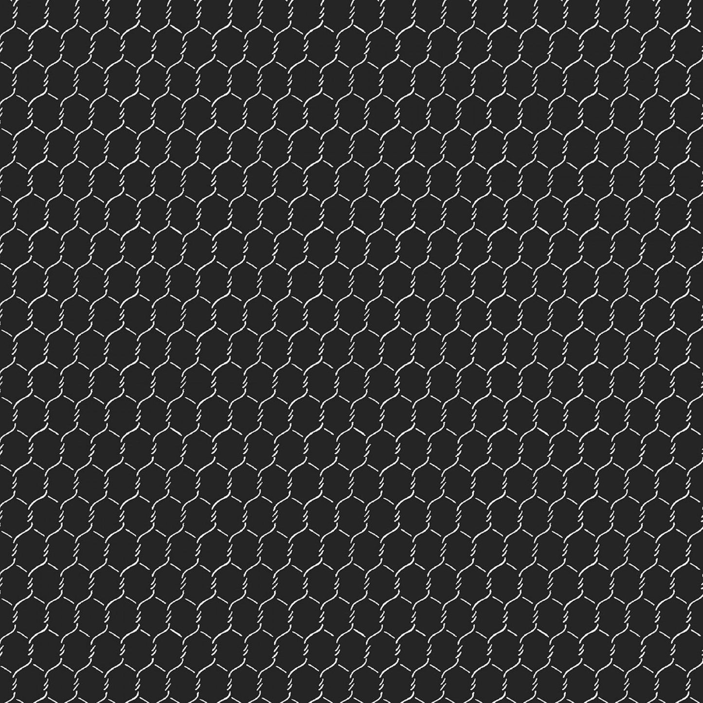 Chicken Wire Black 52107-2 108" Wideback Quilt Backing
