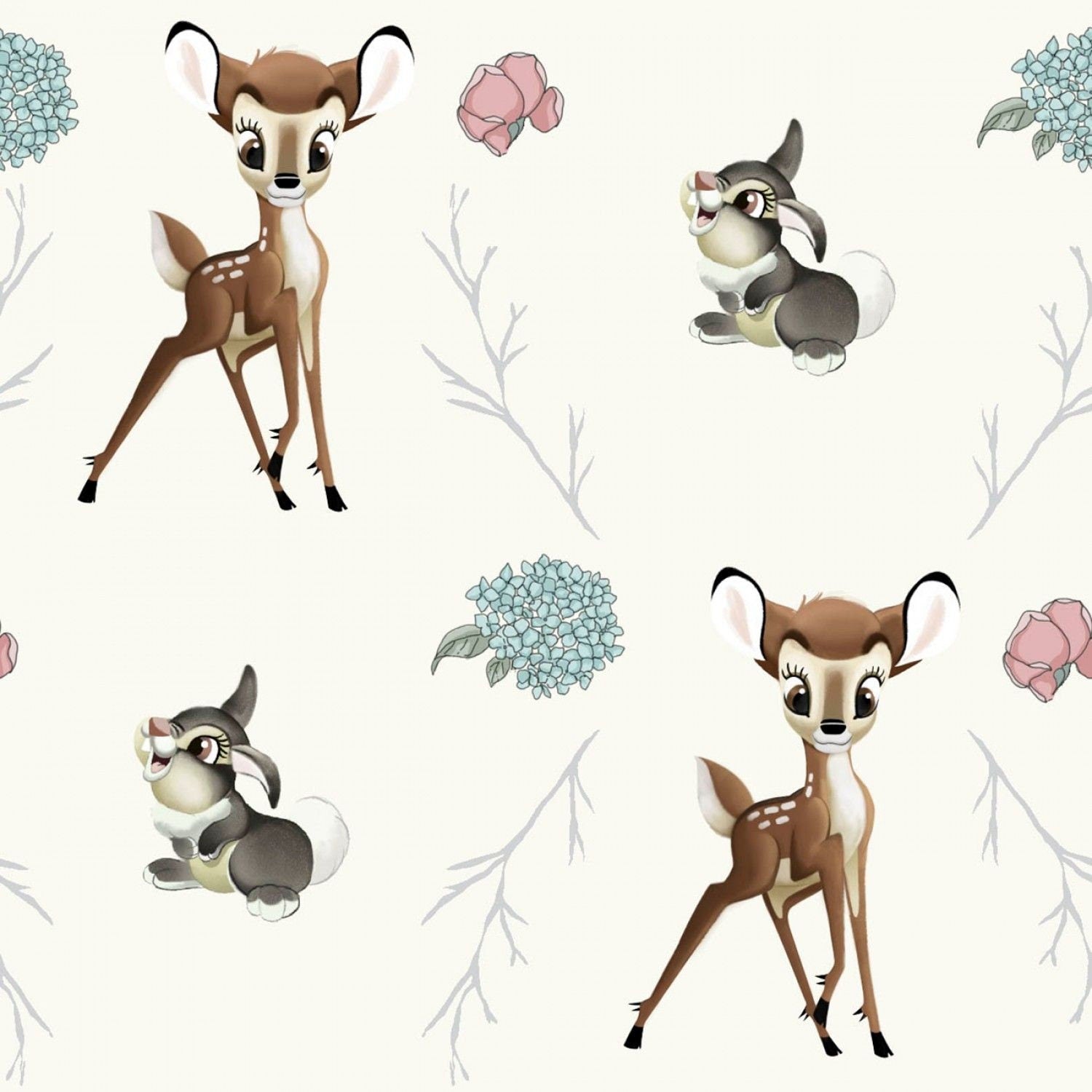 Licensed Disney Bambi Thumper Cross 72988A620715 Cotton