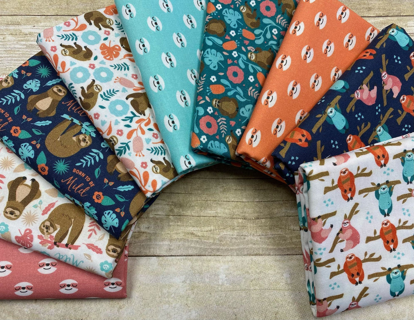 Born to be Mild Mellow Orange 21191804-3 Cotton Woven Fabric