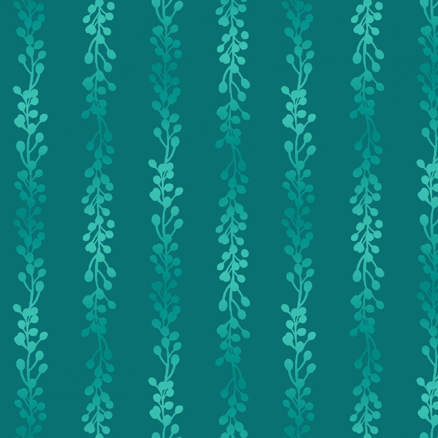 Tropical Gardens by Katya Rozz Stem Buds Green TROG4304-GG Cotton Woven Fabric