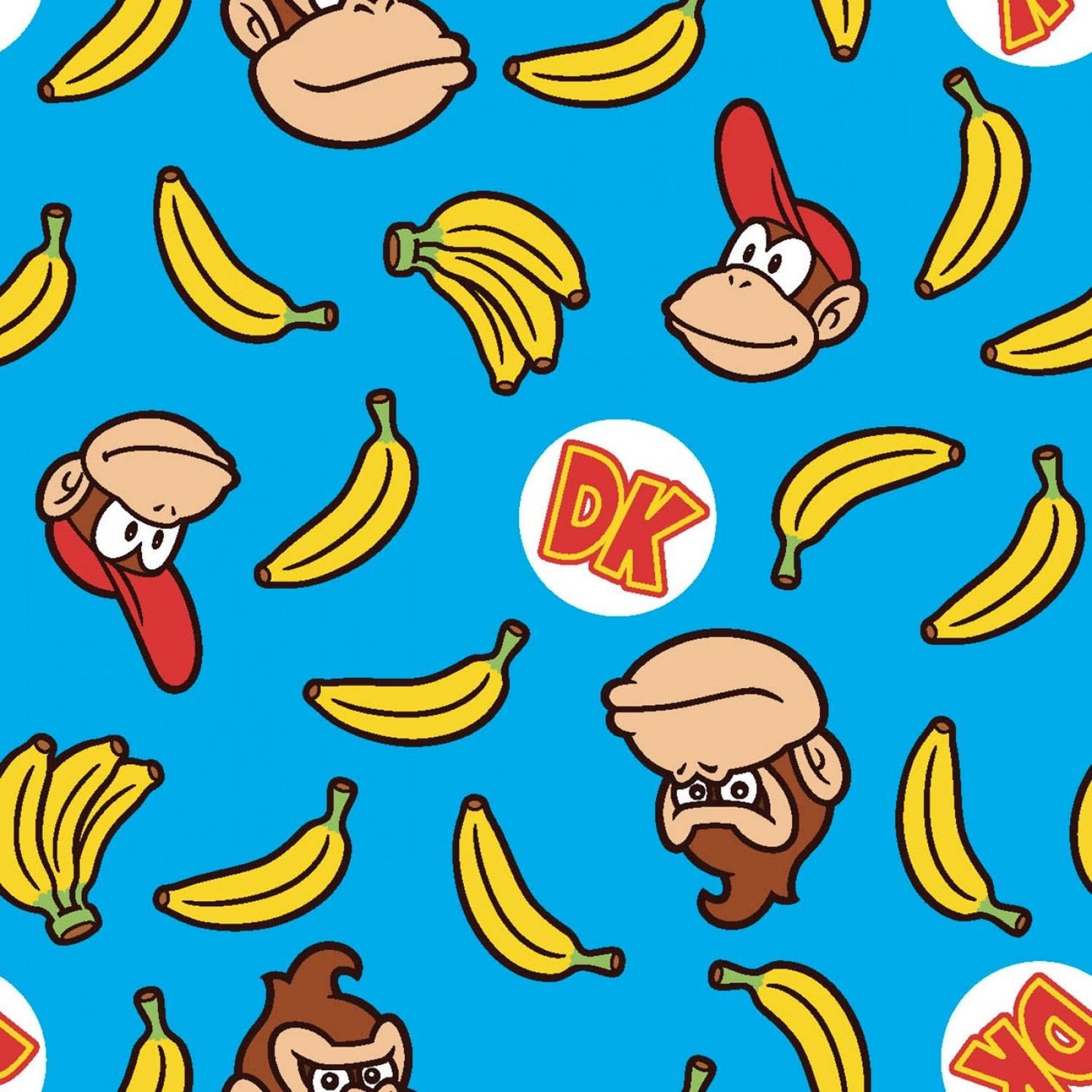 Licensed Nintendo Donkey Kong 724441600715 Cotton Woven Fabric