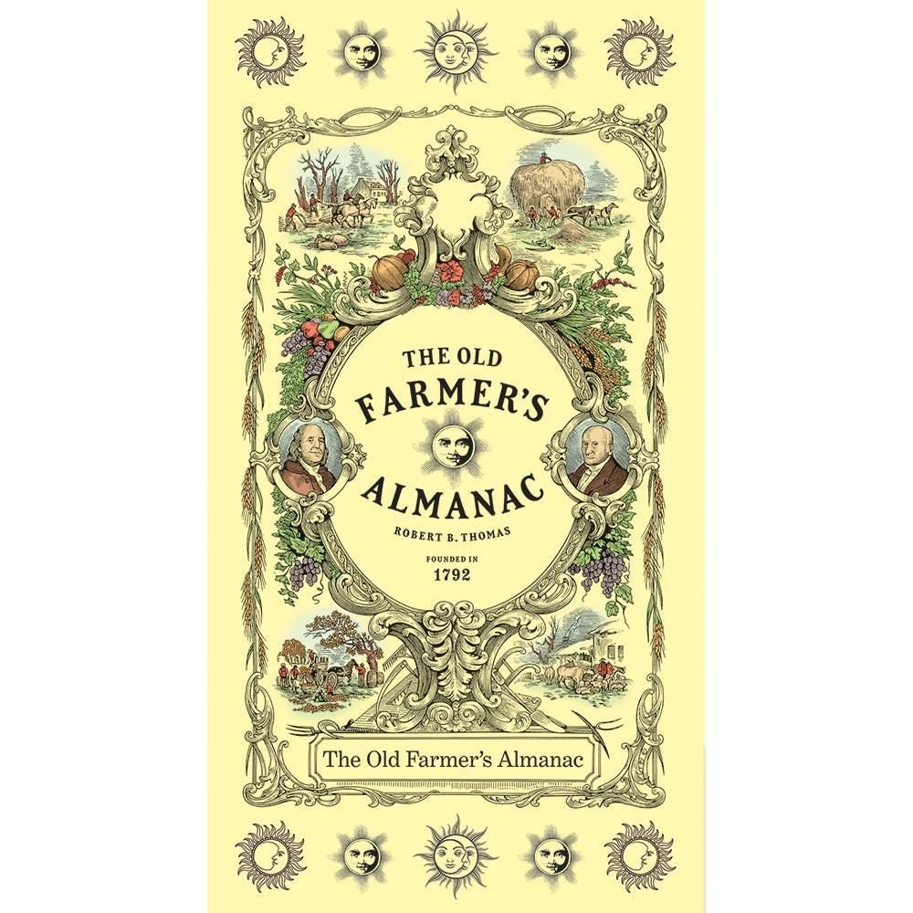 Old Farmer's Almanac Floral 24" Panel 10323 Cotton Woven Panel