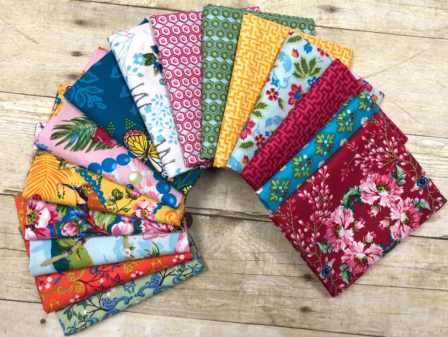 Jardin de la Reine by Odile Bailloeul Palace Topiary Rose PWOB045.ROSE Cotton Woven Fabric