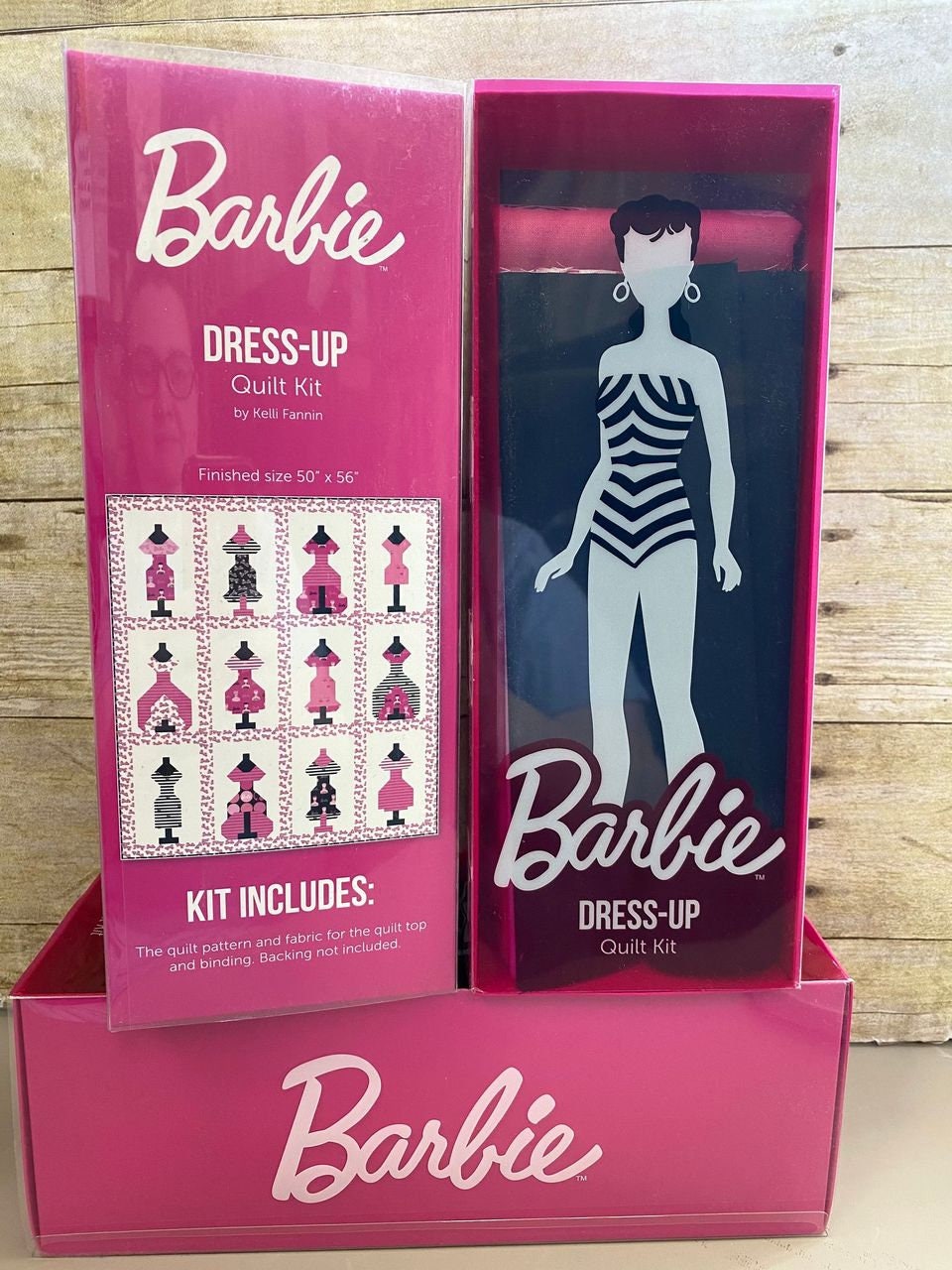 Licensed Barbie The Dress Up Quilt Kit KTB-16821