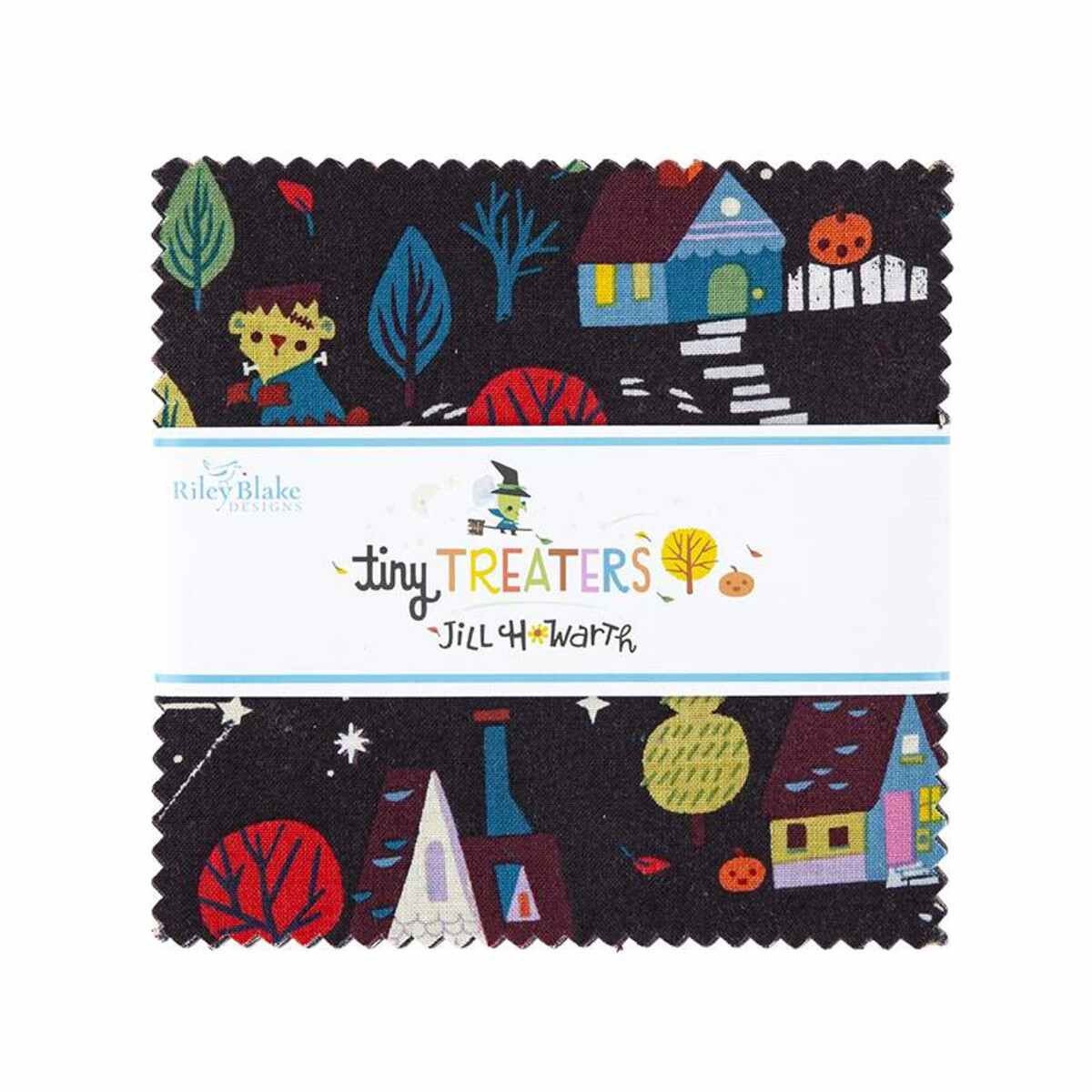 Tiny Treaters by Jill Howarth 5" Squares Bundle of 42 Pieces 5-10480-42 Cotton Woven
