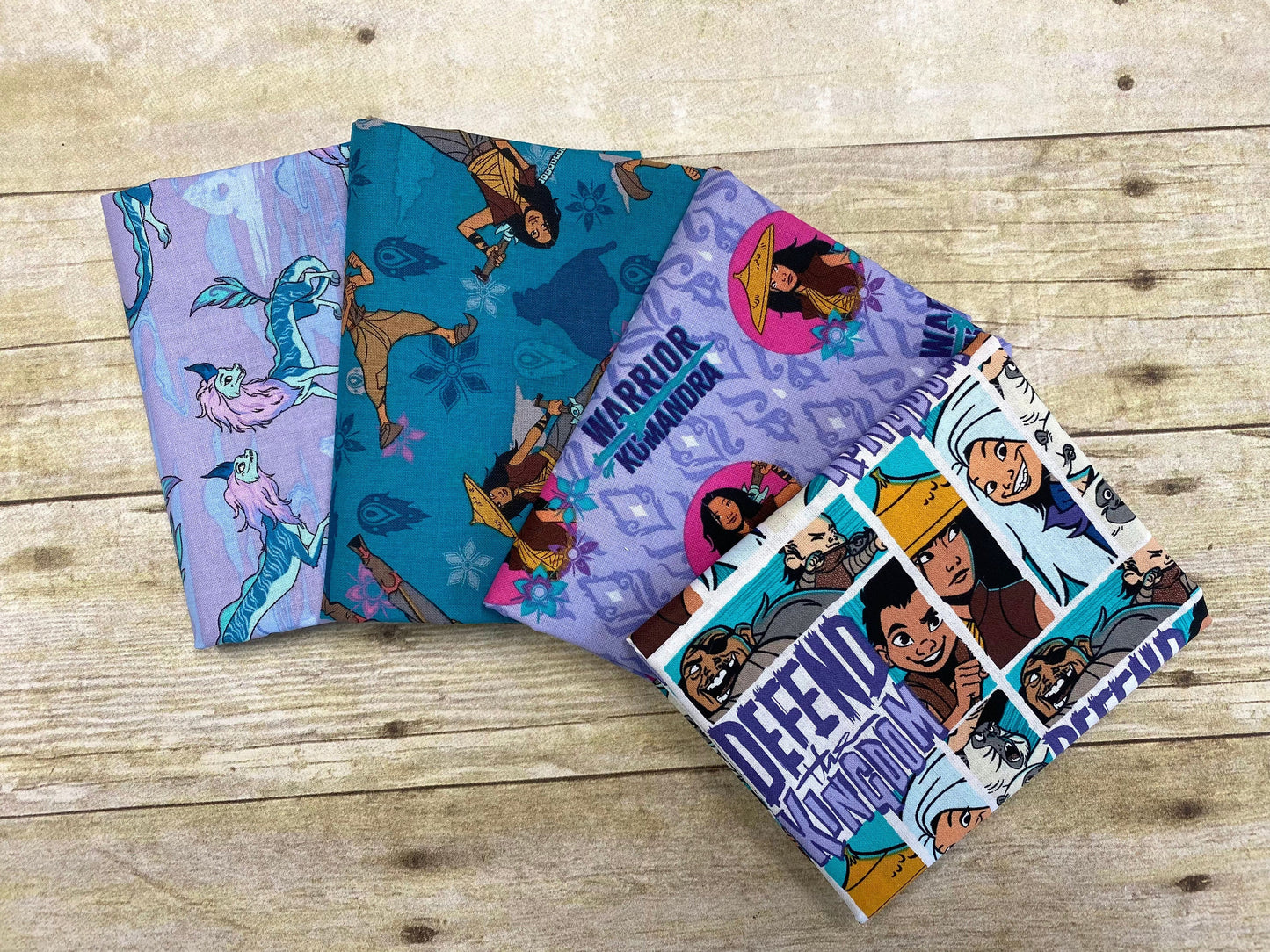 Licensed Disney Raya & The Last Dragon Raya Comic Look 76146A620715 Cotton Woven Fabric