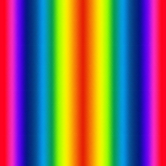 Rainbow Dragons by Sue Ellen Brown Spectrum Rainbow Stripe 5845-87 Digitally Printed Cotton Woven Fabric