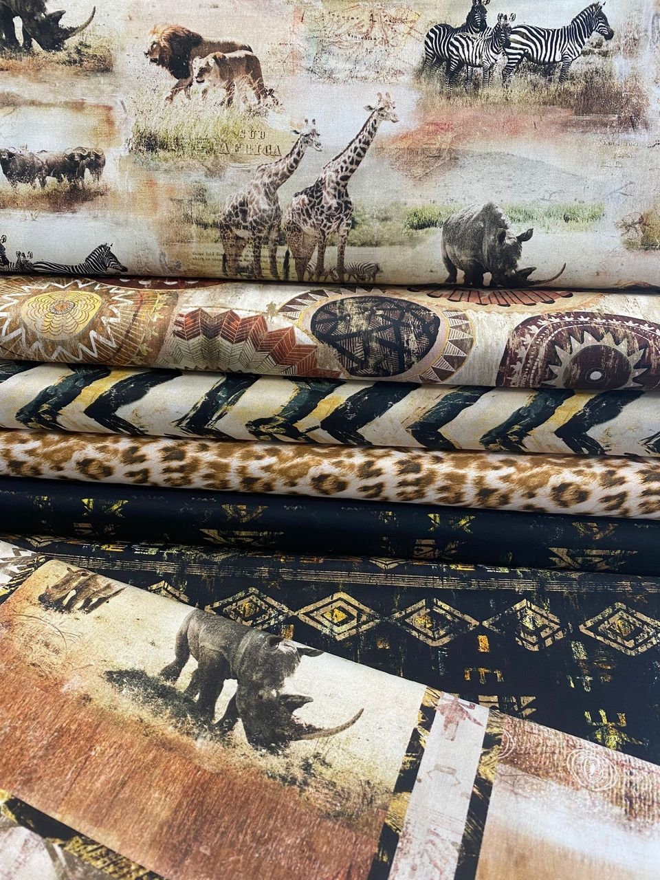 Global Luxe by PI Creative Art 34" Panel Tree 18005-MLT Digitally Printed Cotton Woven Panel