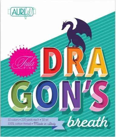 Tula Pink Dragon's Breath TP50DB10 Thread Set