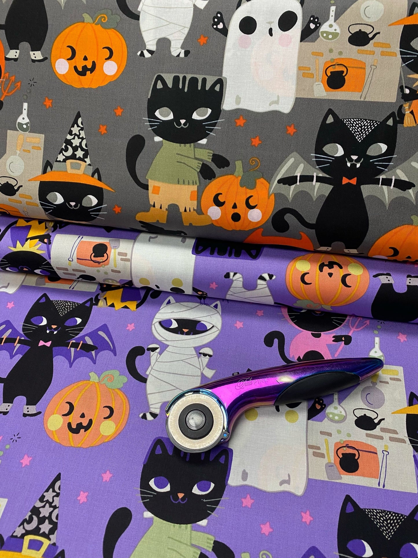 Haunted House Costume Kitty Light Purple 8829d Cotton Woven Fabric