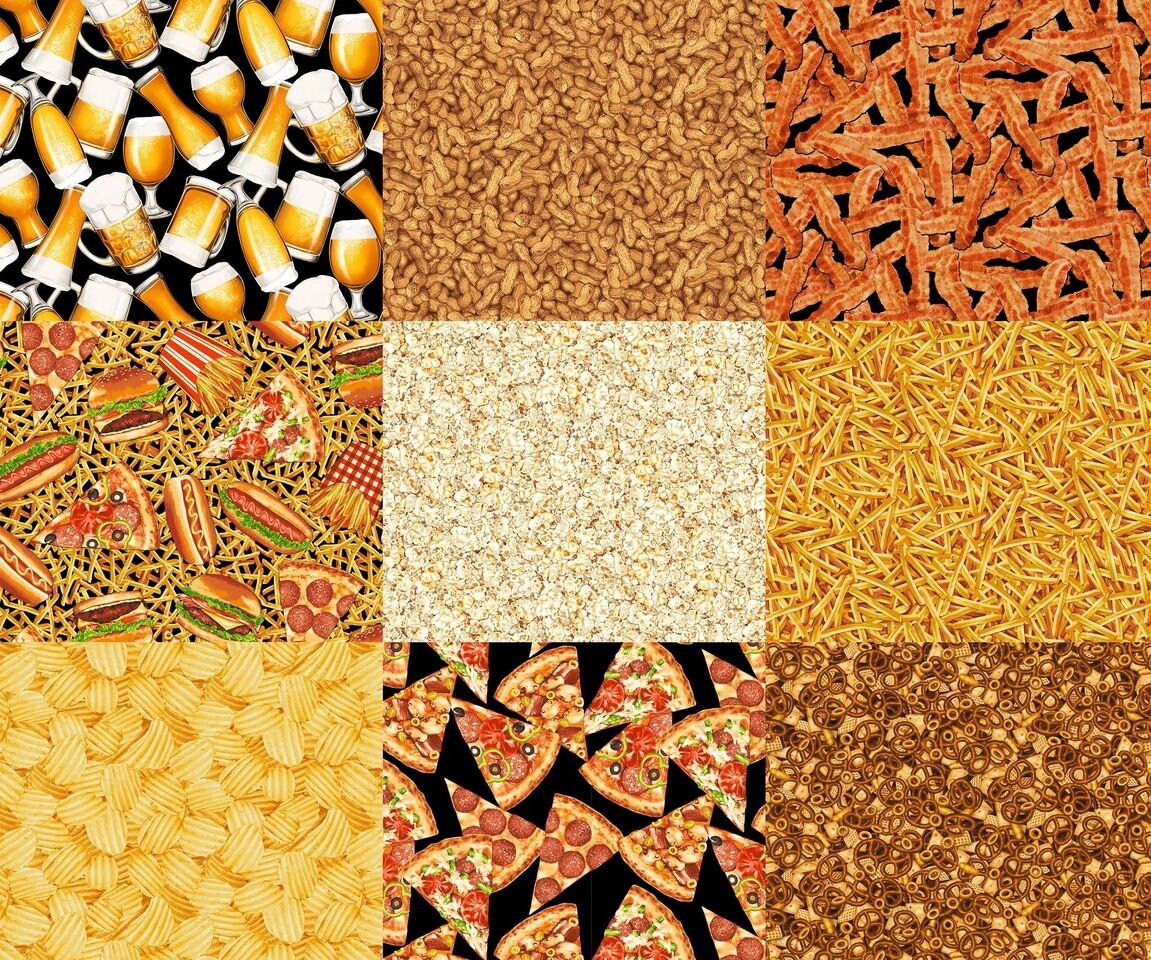 Itsy Bitsy Project Panel by Deborah Edwards 36" Panel Cravings DP24274-1 Cotton Woven Panel