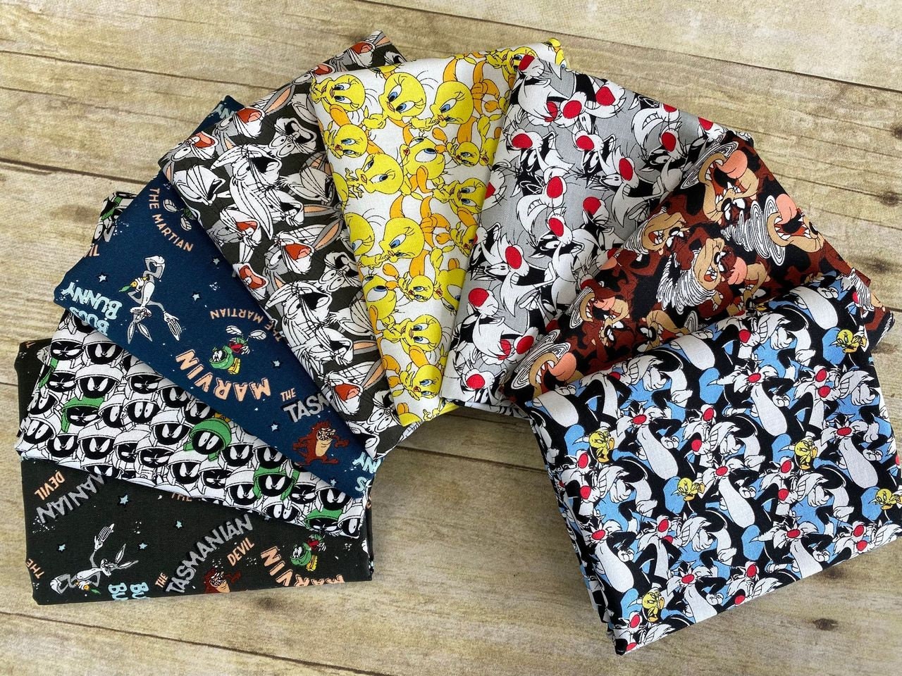 Licensed Looney Tunes 2 Sylvester & Tweety Blue 23600168-2 Cotton Woven Fabric