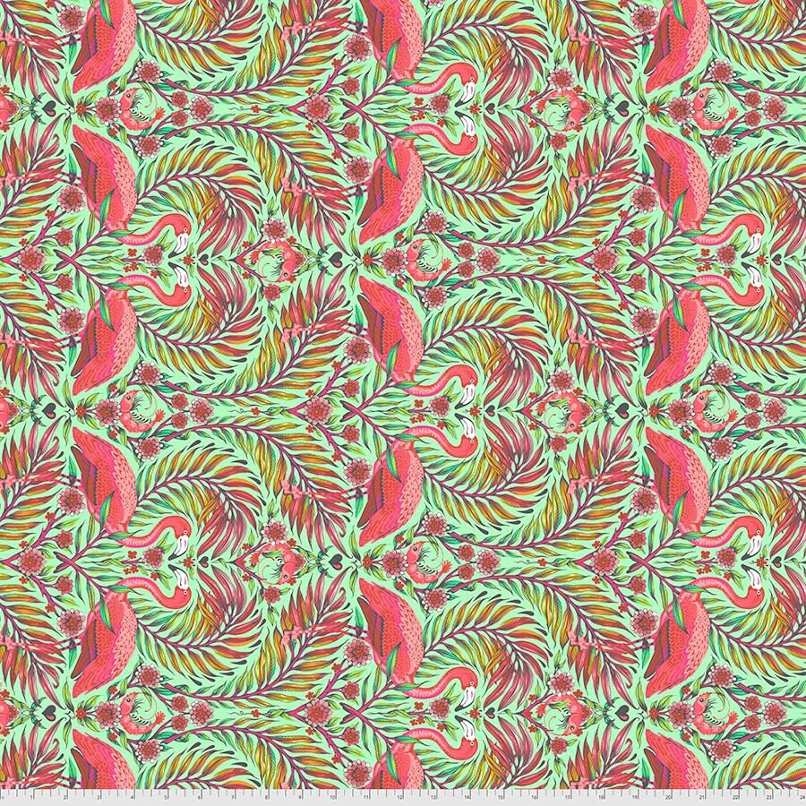 Tula Pink Daydreamer Pretty in Pink Mango PWTP169.MANGO Cotton Woven Fabric