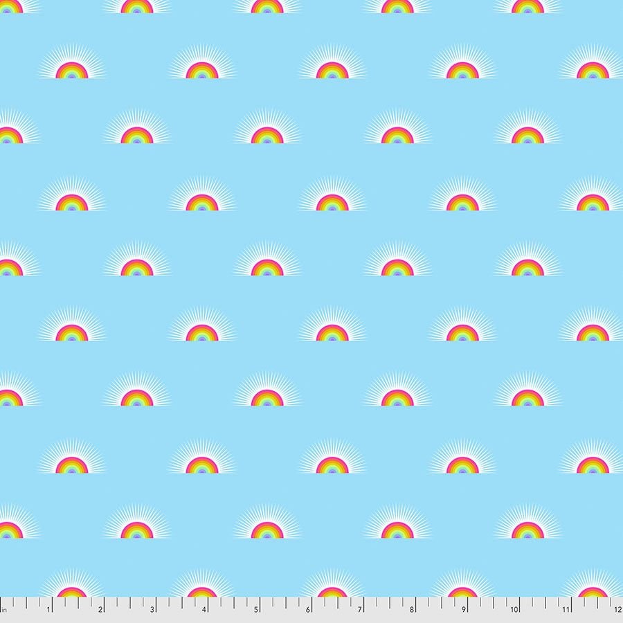 Tula Pink Pint Sized Prints (Daydreamer) Sundaze Cloud PWTP176.CLOUD Cotton Woven Fabric