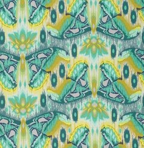 Tula Pink Eden Atlas Butterfly in Sapphire PWTP070.Sapphire Cotton Woven Fabric