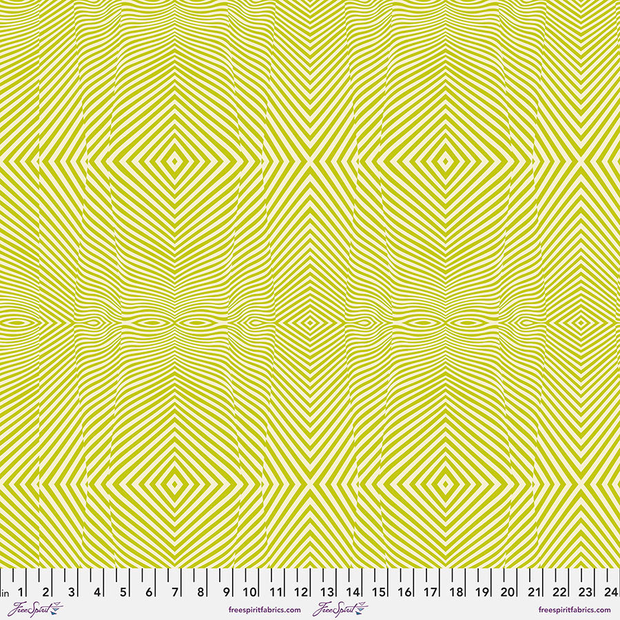 Tula Pink Moon Garden Lazy Stripe Dawn    PWTP022.DAWN Cotton Woven Fabric