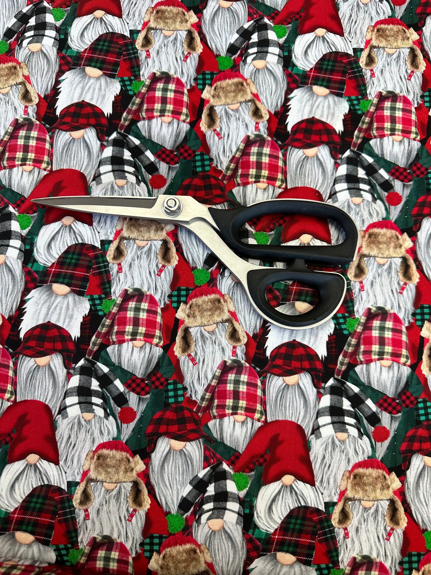 Lumberjack Gnomes Packed CD2078-MULTI Cotton Woven Fabric