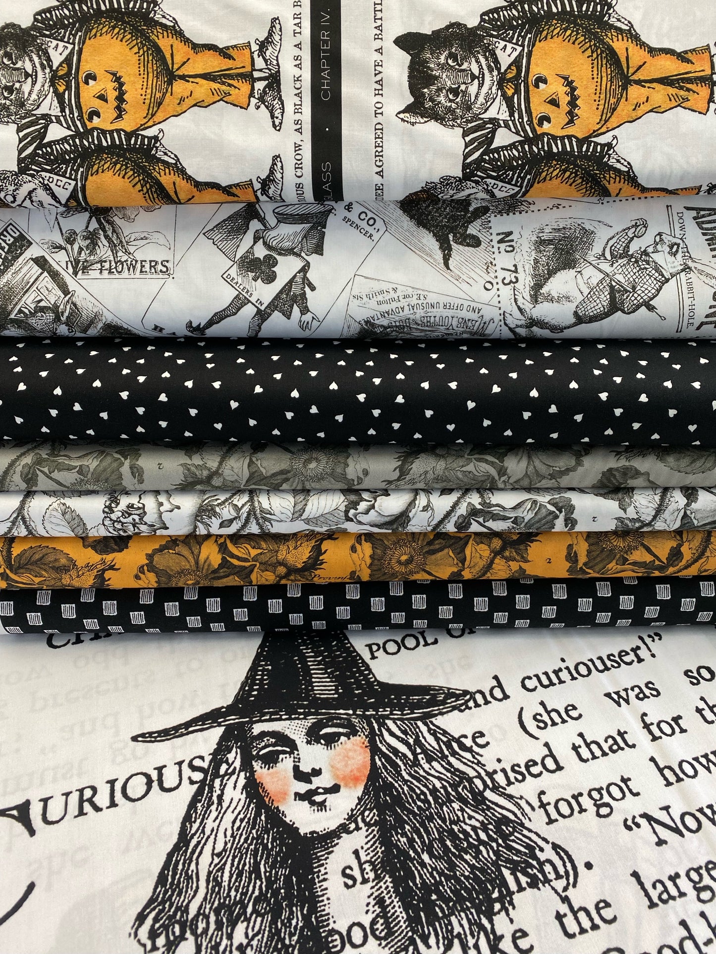 Mad Masquerade by J. Wecker Frisch Checkered Past Black C11962R-BLACK Cotton Woven Fabric