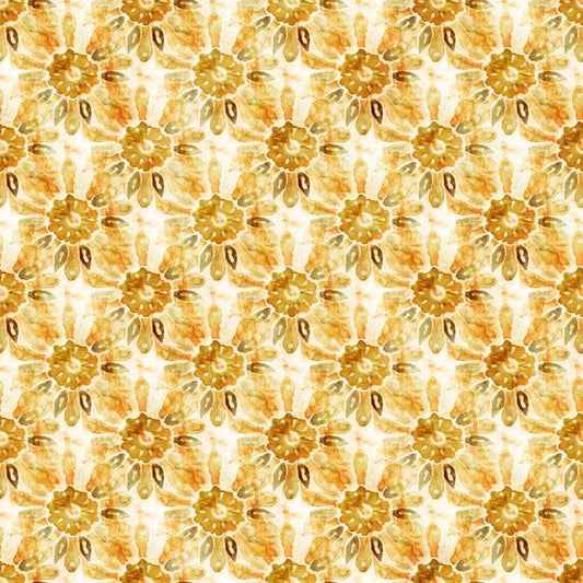 Flower Child Medallion Floral 29450S Cotton Woven Fabric