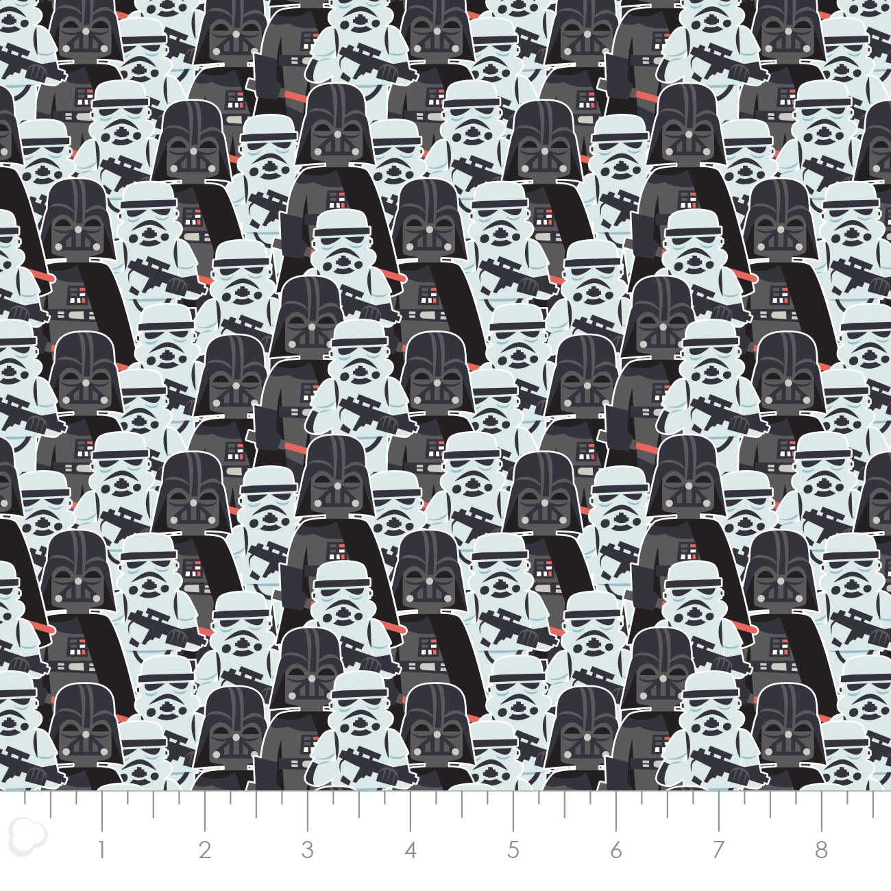 Licensed Star Wars Vader Spotlight Mid-Century Packed Trooper and Vade –  The Fabric Candy Shoppe