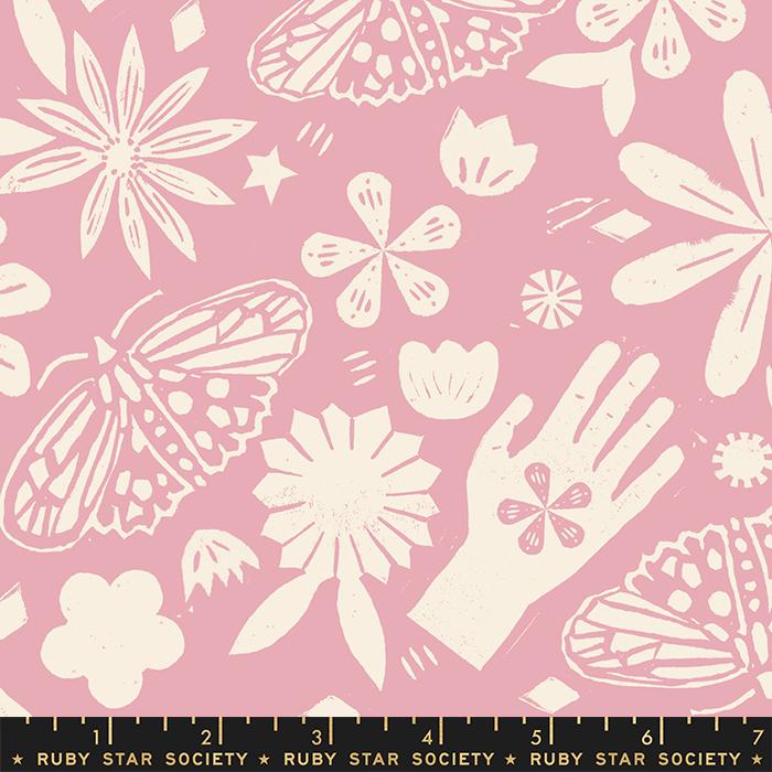 Moonglow by Alexia Marcelle Abegg of Ruby Star Society Moonrise Dream Lavender RS4077-12 Cotton Woven Fabric