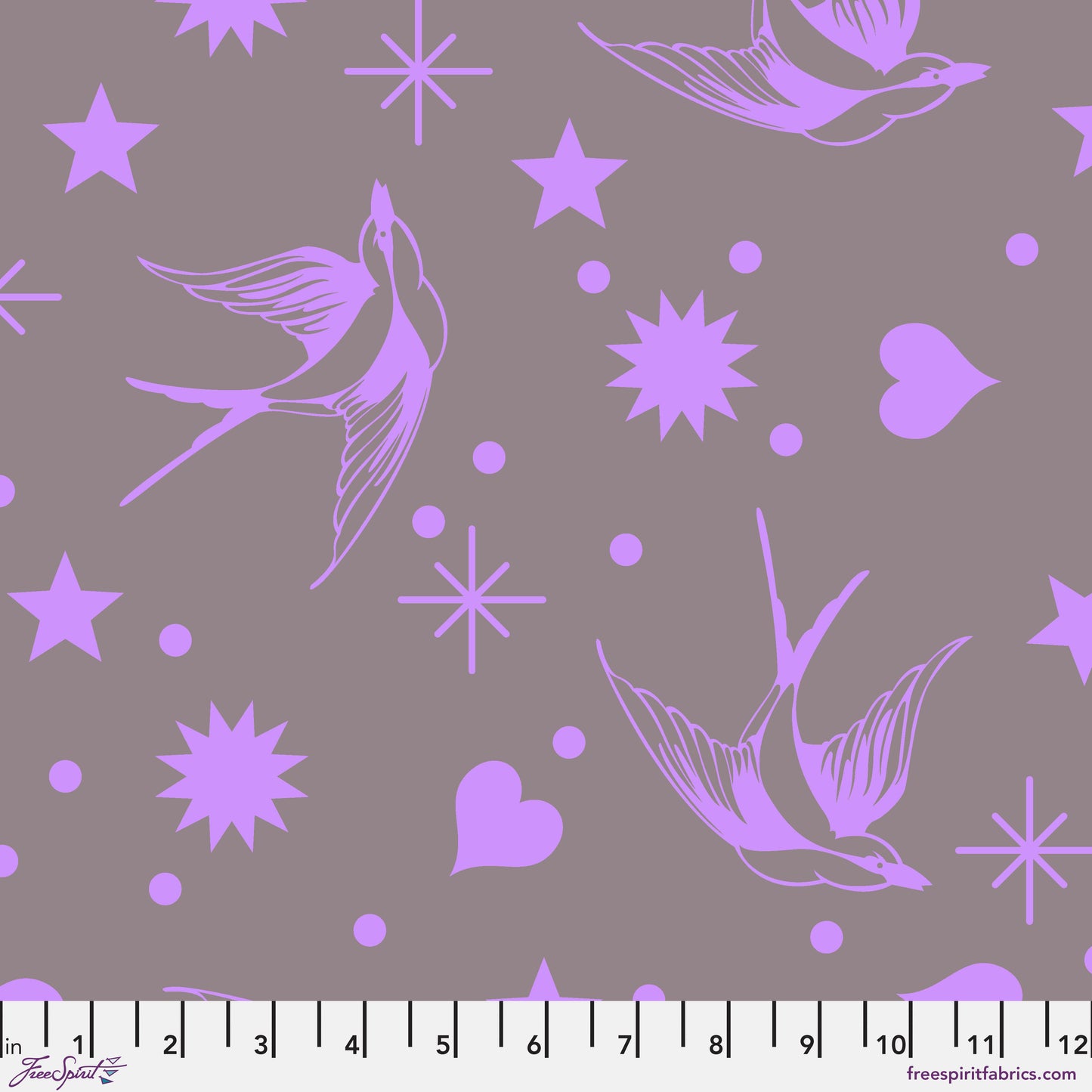 Neon True Colors by Tula Pink Neon Fairy Flake Mystic PWTP157.MYSTIC Cotton Woven Fabric