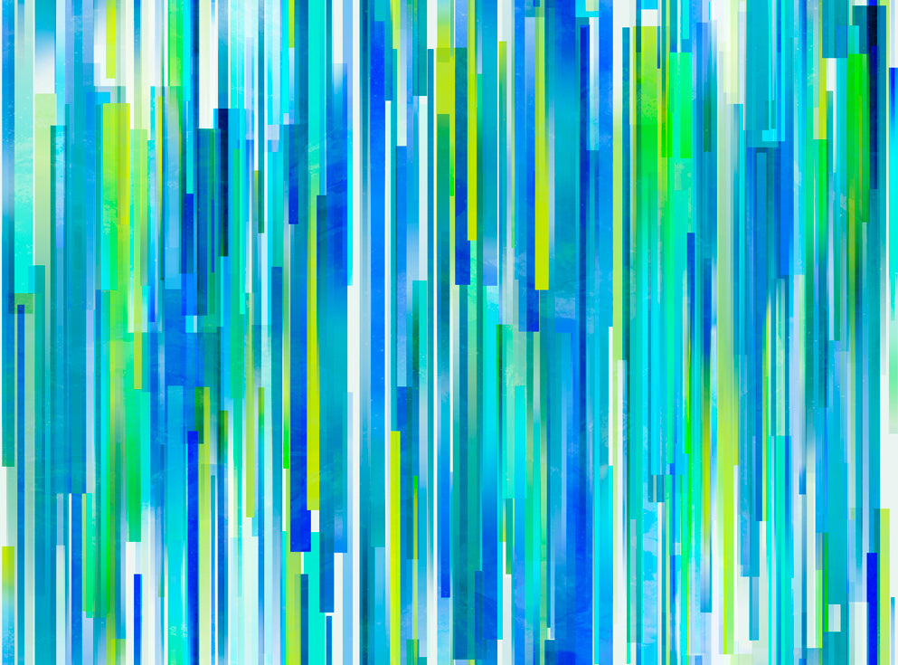 Gradients Parfait Neon Streaks Blue Raspberry 33647-13 Cotton Woven Fabric