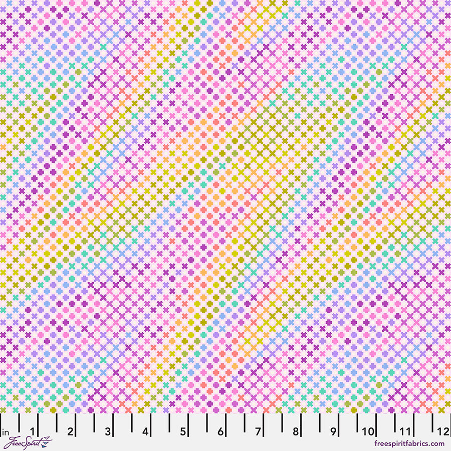 Roar! by Tula Pink Northern Lights Blush    PWTP229.BLUSH Cotton Woven Fabric
