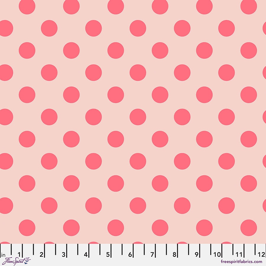 Neon True Colors by Tula Pink Pom Poms Nova PWTP118.NOVA Cotton Woven Fabric
