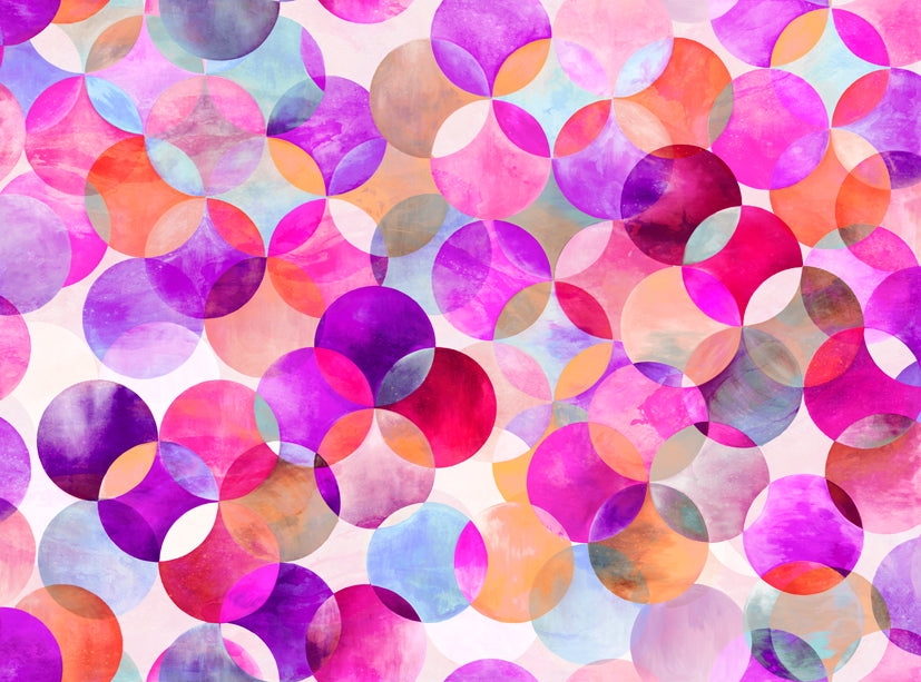 Gradients Parfait Pop Dots Purple Passion 33646-13 Cotton Woven Fabric