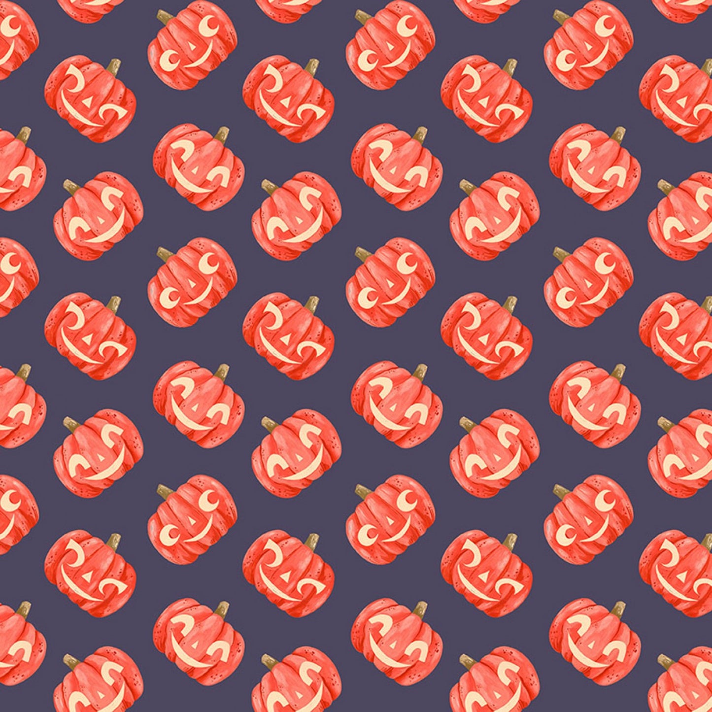 Haunted Garden by Rae Ritchie Pumpkins Astral ST-DRR2524ASTRAL Cotton Woven Fabric