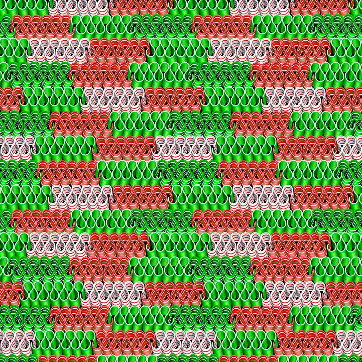 Sweet Holidays Ribbon Candy Multi 12778B-99 Cotton Woven Fabric