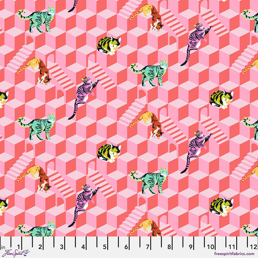 Besties by Tula Pink Sitting Pretty Blossom    PWTP217.BLOSSOM Cotton Woven Fabric