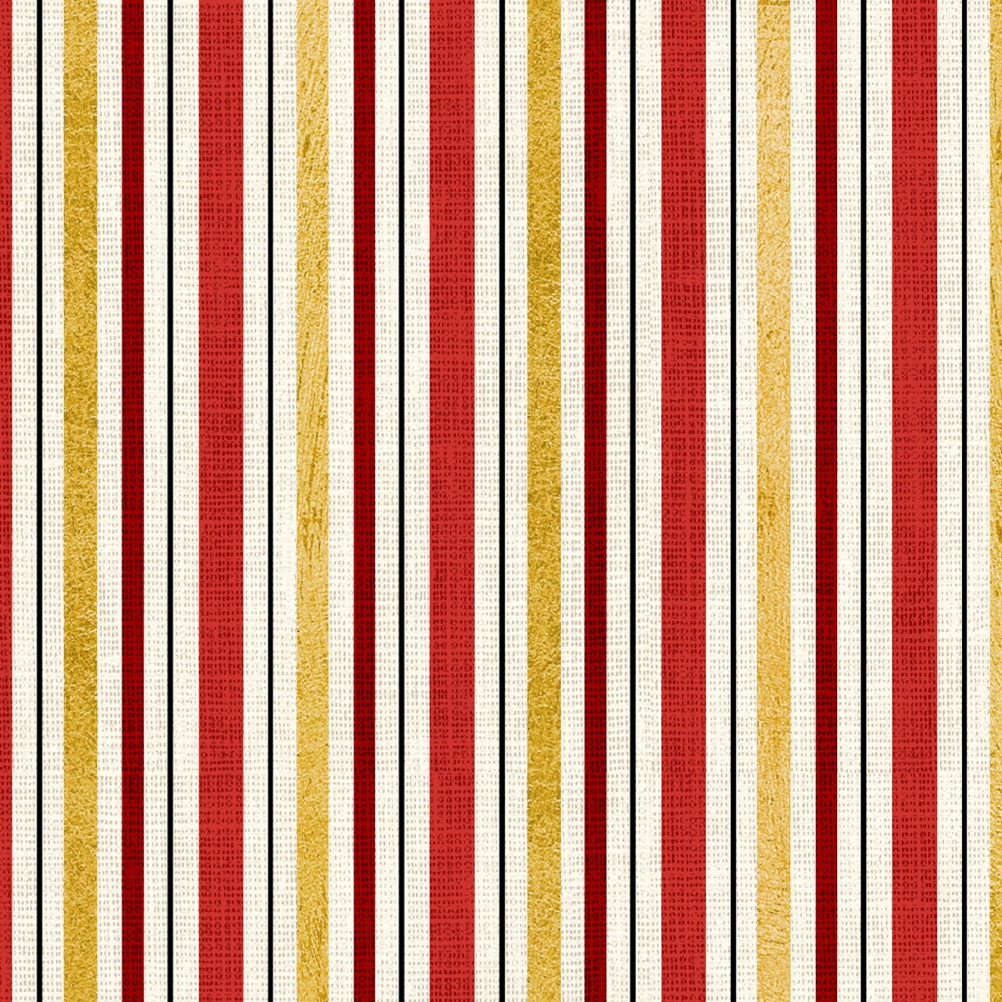 North Pole Express by Pela Studio Stripes Red Multi NPEX4762-R Cotton Woven Fabric
