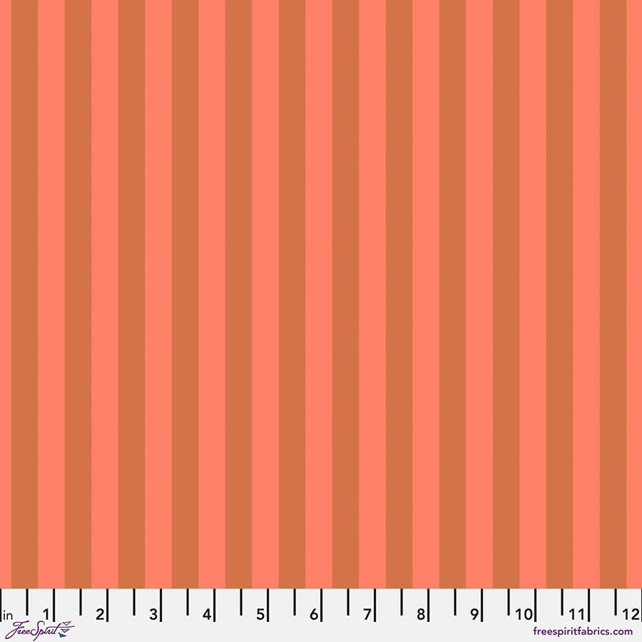 Neon True Colors by Tula Pink Tent Stripe Lunar PWTP069.LUNAR Cotton Woven Fabric