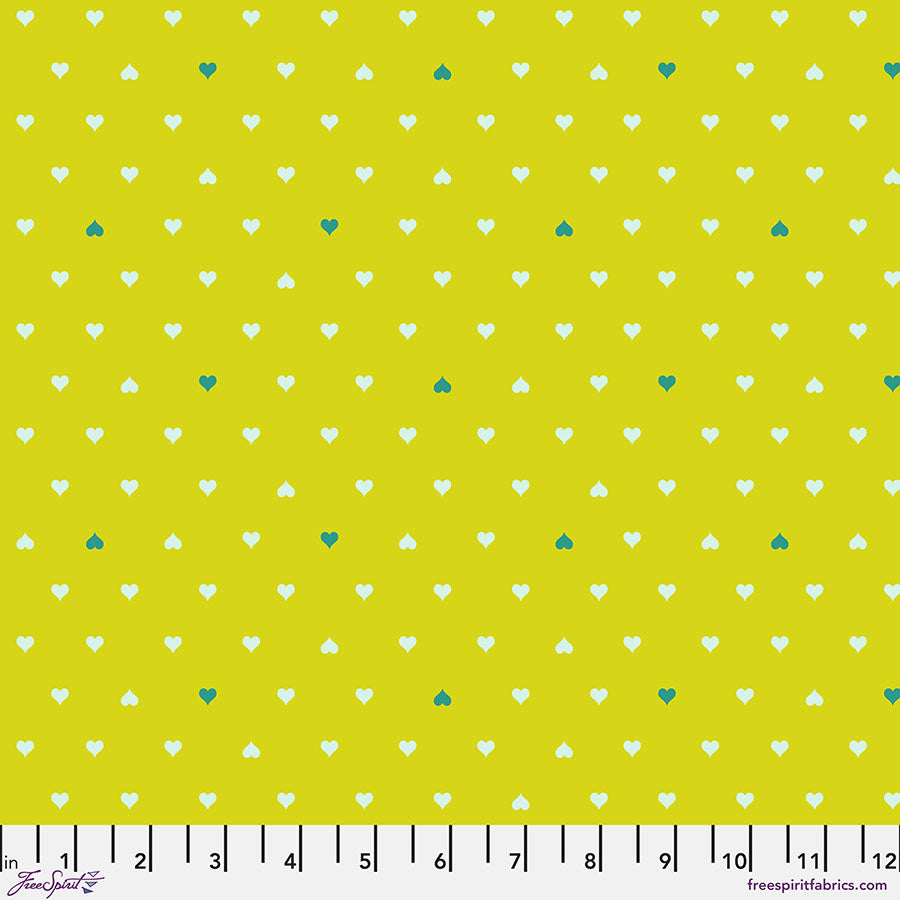 Besties by Tula Pink Unconditional Love Clover    PWTP221.CLOVER Cotton Woven Fabric