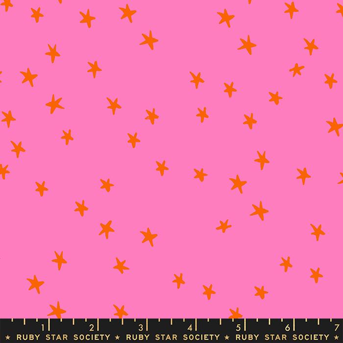 Starry by Alexia Marcelle Abegg of Ruby Star Society Vivid Pink    RS4109-41 Cotton Woven Fabric