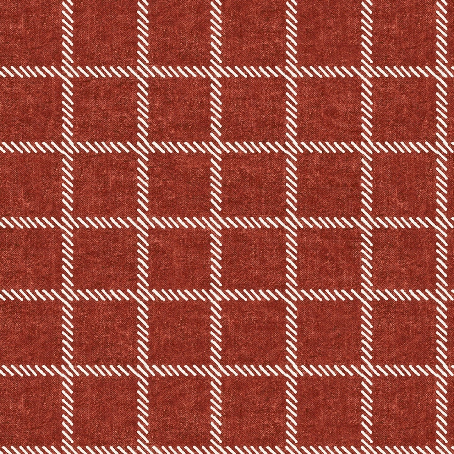 She Who Sew Home Deco by J. Wecker Frisch Windowpane Plaid Barnred  Home Deco HD12503R-BARNRED Cotton Fabric